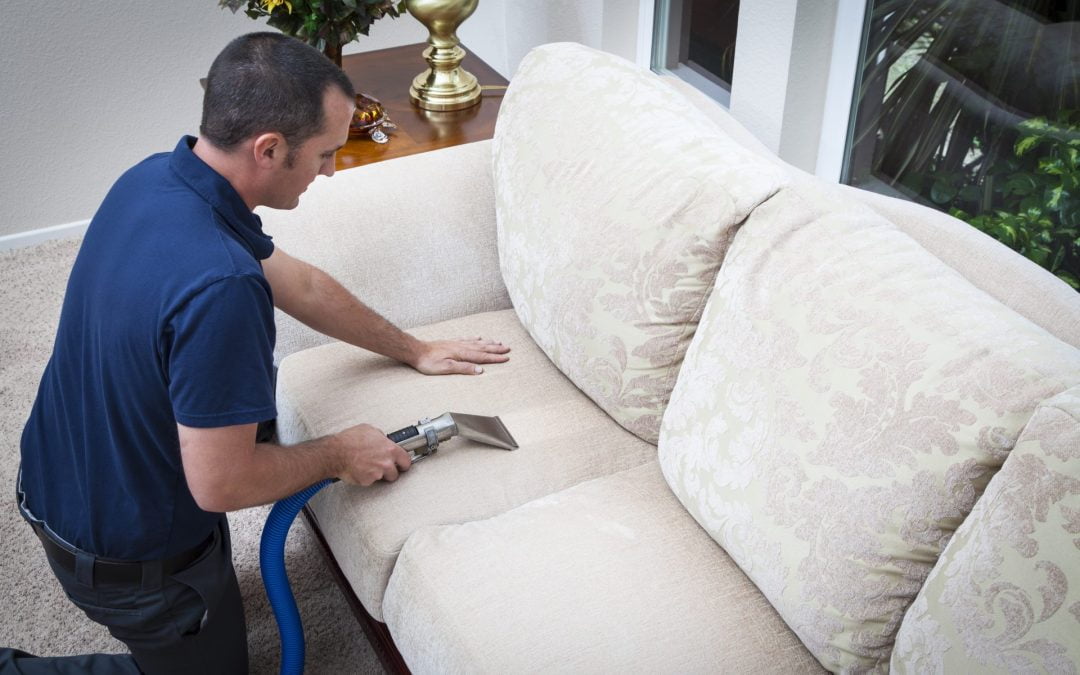 Intensive upholstery cleaning service in Rushden.